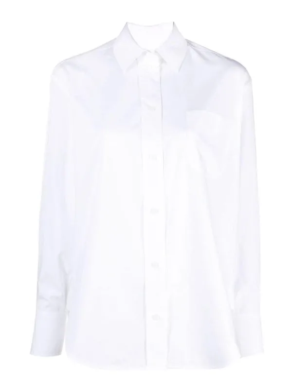 Victoria Beckham Chemise - Blanc - Blanc - Femme | 1124WSH005237A6