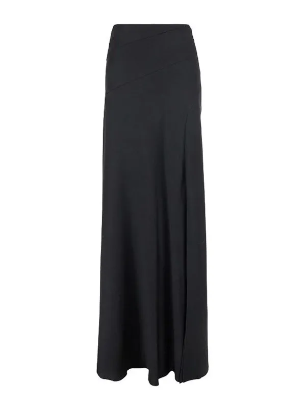 Alberta Ferretti Jupe Midi - Noir - Noir - Femme | 011466190555