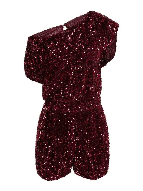 Elisabetta Franchi Combinaison - Rouge - Rouge | TU03547E2CG3