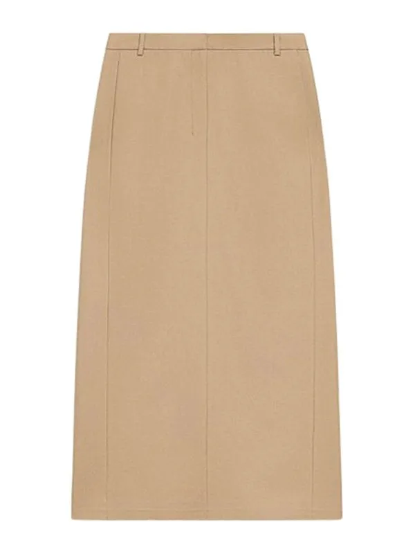 Theory Jupe Midi - Camel - Camel - Femme | O0801304E92