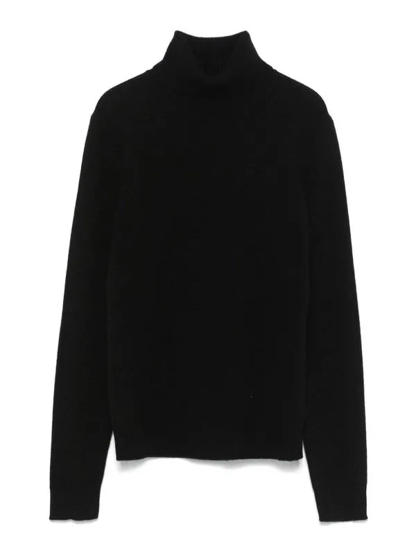 Theory Pull Col Rond - Noir - Noir - Femme | O0818716001