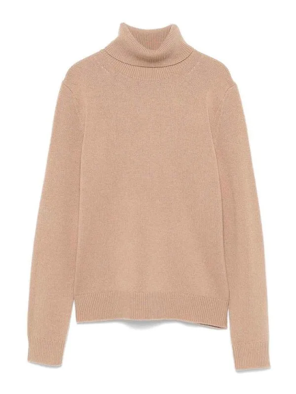 Theory Pull Col Rond - Camel - Camel - Femme | O081871626R