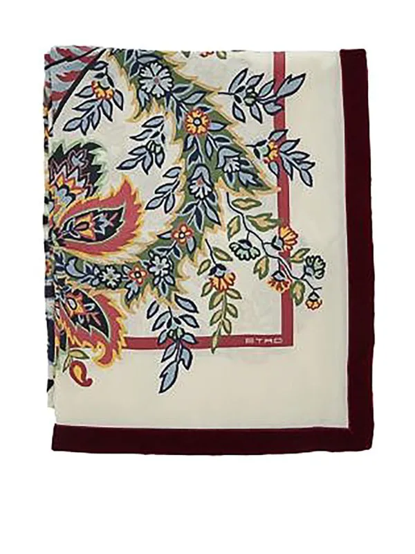 Etro Écharpe - Blanc - Blanc - Femme | WATA0010AV453X0820