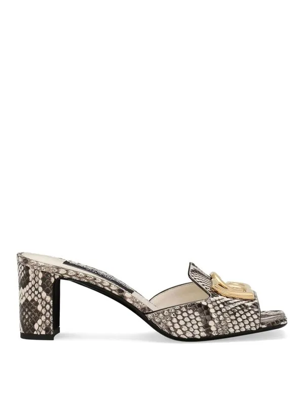 Dolce & Gabbana Chaussures - Vert Foncé - Femme | CR1699A2Y6880005