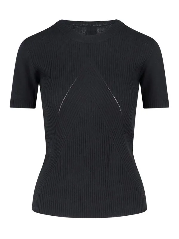 Wolford Pull Col Rond - Noir - Noir - Femme | 529157005