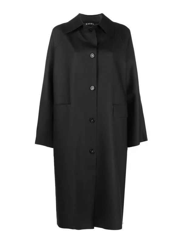 Kassl Editions Trench-Coat - Noir - Noir - Femme | C0501W001