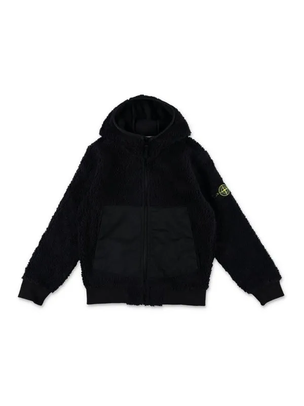 Stone Island Junior Sweat-Shirts - Noir - Noir | 811661945V0029