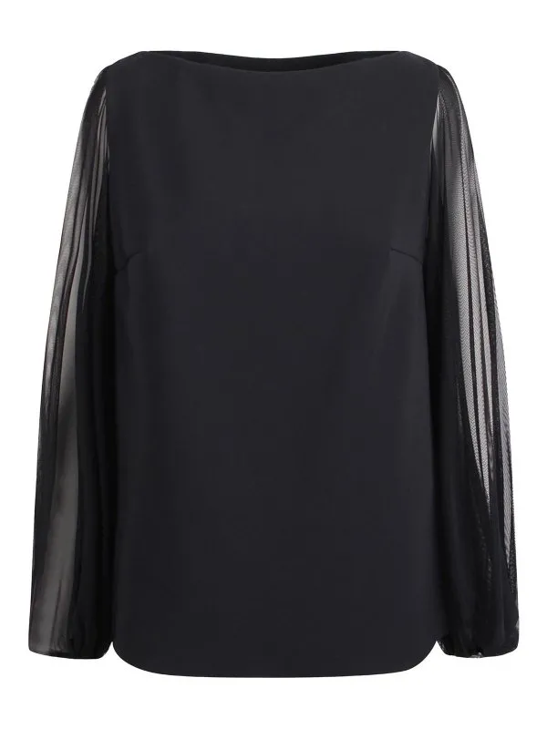 Chiara Boni La Petite Robe Blouse - Noir - Noir | TOSHANTIBS37