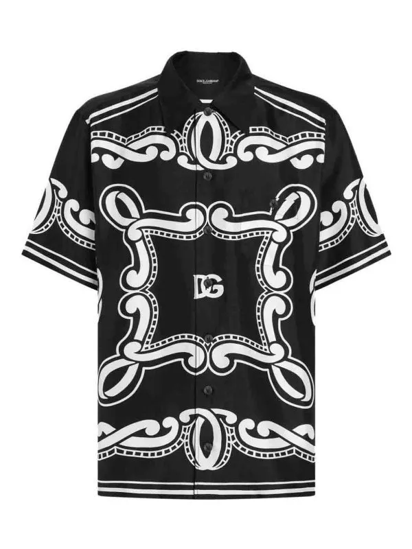 Dolce & Gabbana Chemise - Multicolore - Noir | G5JH9THI1WFHN9RA