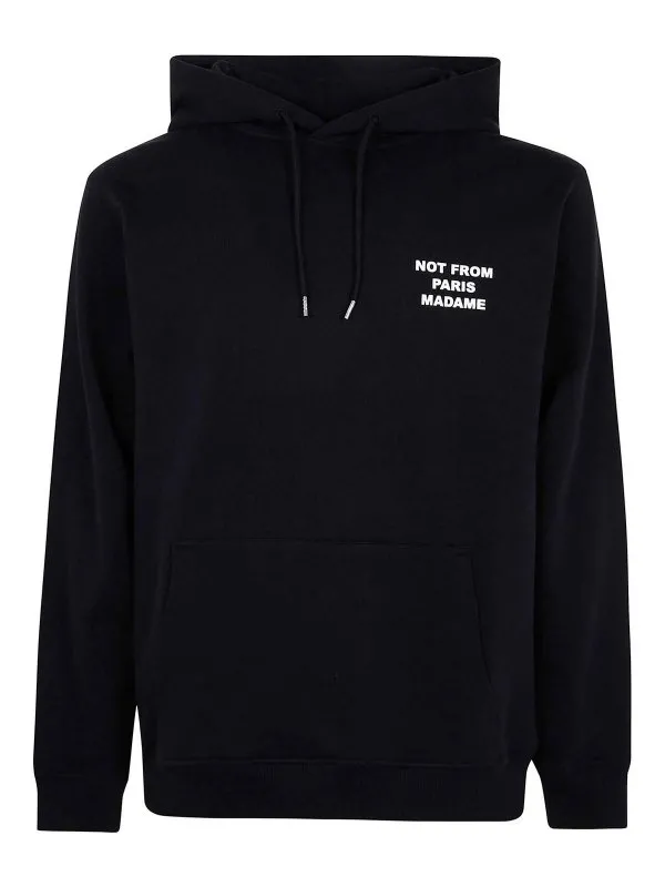 Drôle de Monsieur Sweat-Shirts - Noir - Noir | PERMHO162CO127BL