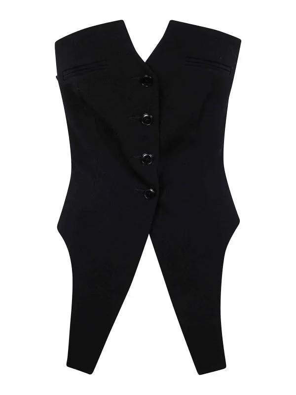 Alexander Wang Gilet - Noir - Noir - Femme | 1WC1251979001