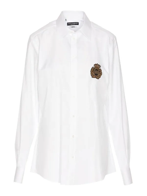 Dolce & Gabbana Chemise - Blanc - Blanc - Homme | G5ML1ZGI757W0800