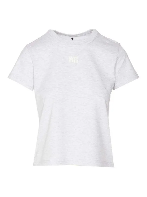 Alexander Wang T-Shirt - Gris - Gris - Femme | 4CC3241521050