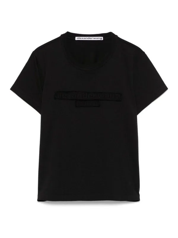 Alexander Wang Pull Col Rond - Noir - Noir - Femme | 1CC1251991001