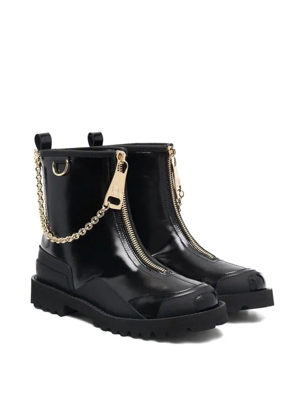 Dolce & Gabbana Bottes - Noir - Noir - Fille | D11071KAQ6738B956