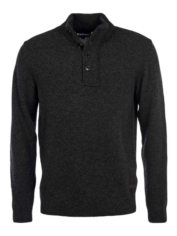 Barbour Cardigan - Noir - Noir - Homme | MKN0585CH91 | thebs.com