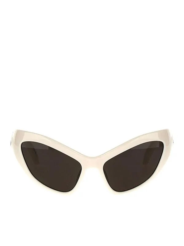 Balenciaga Lunettes De Soleil - Blanc - Blanc | 773470T00079206