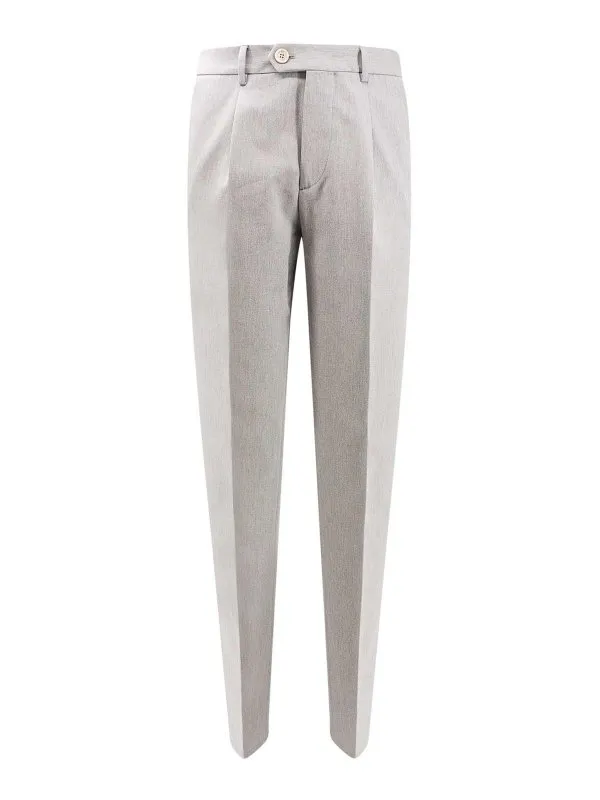 Brunello Cucinelli Short - Gris - Gris - Homme | ME262E1450C7186