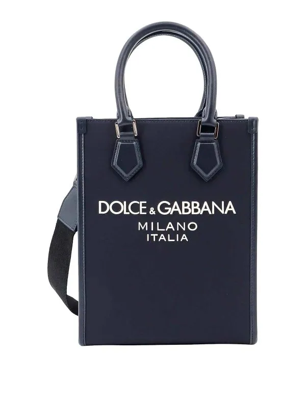 Dolce & Gabbana Sac Cabas - Bleu - Bleu - Homme | BM2123AG1828C653