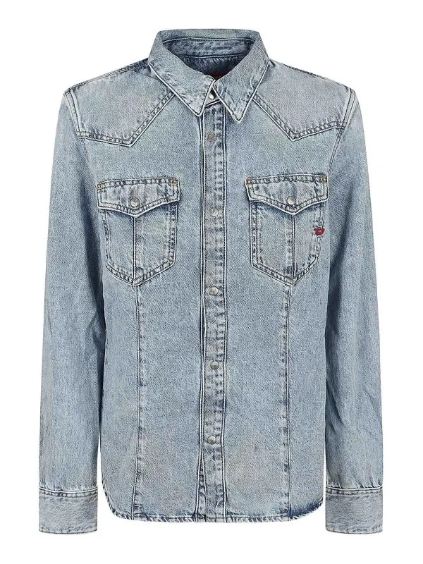 Diesel Chemise - Clair Délavé - Clair Délavé | A09966068KC01
