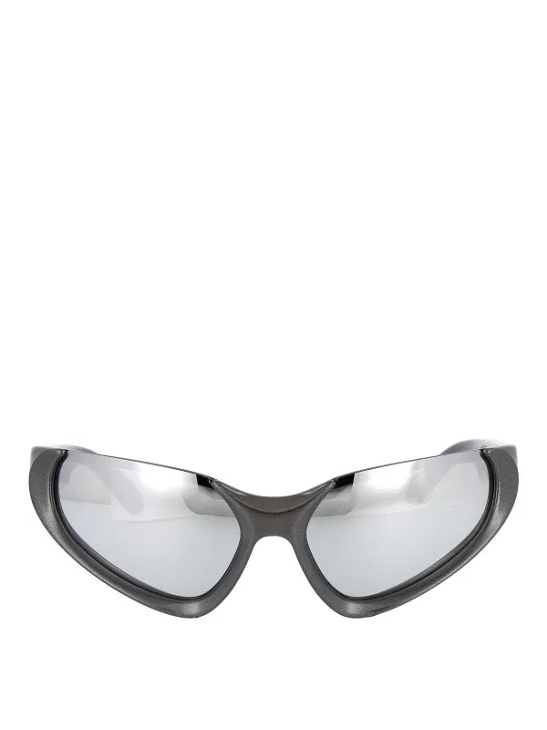 Balenciaga Lunettes De Soleil - Argent - Argenté | BB0202S002