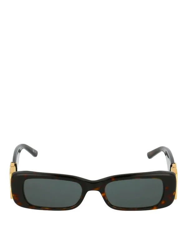 Balenciaga Lunettes De Soleil - Marron - Marron | BB0096S002