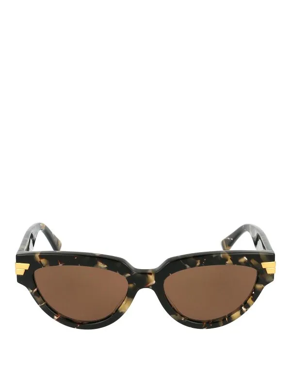 Bottega Veneta Lunettes De Soleil - Marron - Marron | BV1035S003