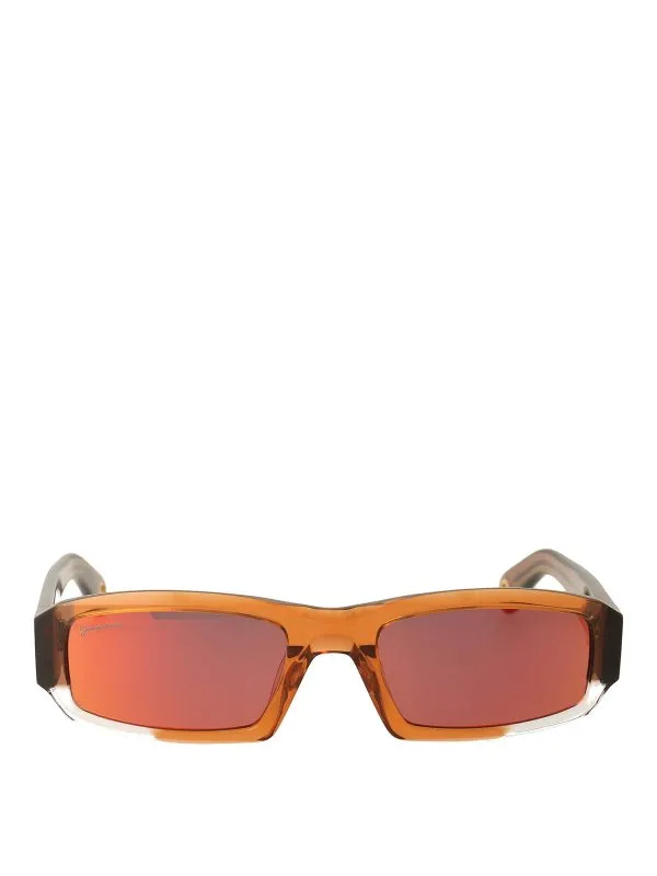Jacquemus Lunettes De Soleil - Marron - Femme | LESLUNETTESALTUMBRW