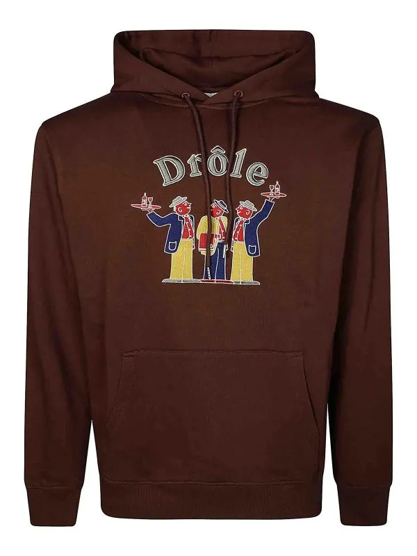 Drôle de Monsieur Sweat-Shirts - Marron | EHO172CO127DBNDARKBROWN