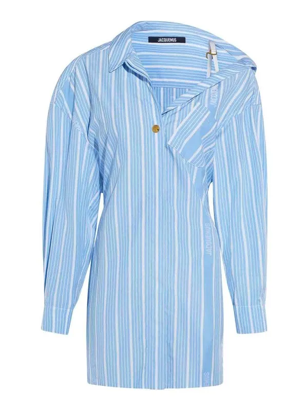 Jacquemus Chemise - Multicolore | 243DR09416913EVJACQUARDBUSINESSBIGLOG