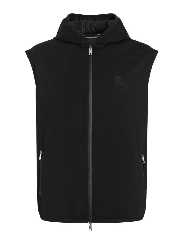 Dolce & Gabbana Gilet - Noir - Noir - Homme | G9AOGTFUGS1N0000
