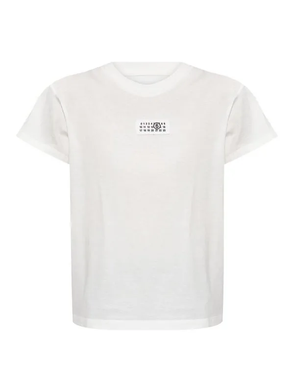 MM6 Maison Margiela T-Shirt - Blanc - Blanc | S52GC0327S24312101
