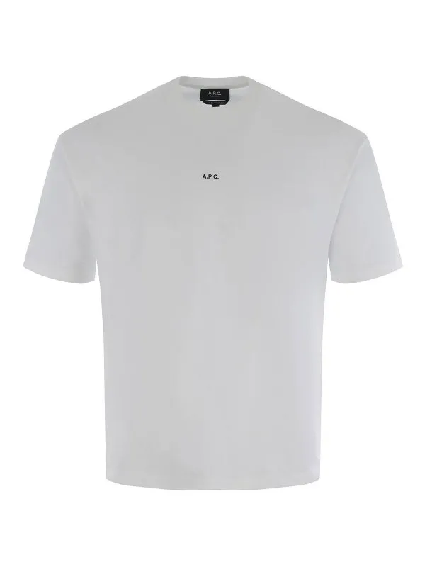 A.P.C. T-Shirt - Blanc - Blanc - Homme | COHBWH26386TAG
