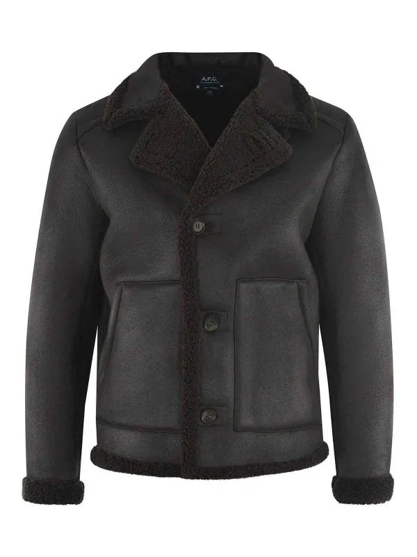 A.P.C. Veste Casual - Marron - Marron - Homme | PSAJOH02971CAE