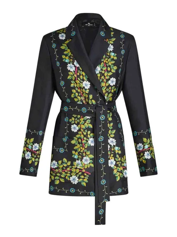 Etro Veste Casual - Noir - Noir - Femme | WRCA0017AK039X0810