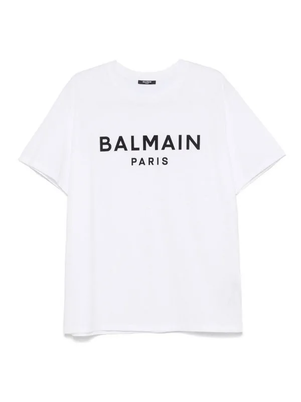 Balmain T-Shirt - Blanc - Blanc - Homme | EH1EG010BB73GAB