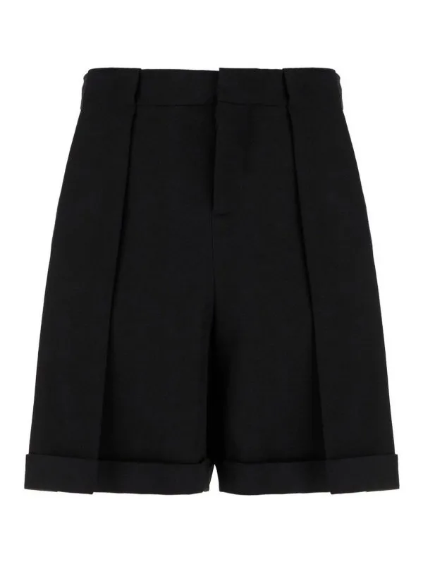 Balmain Short - Noir - Noir - Homme | EH1PA125WC090PA
