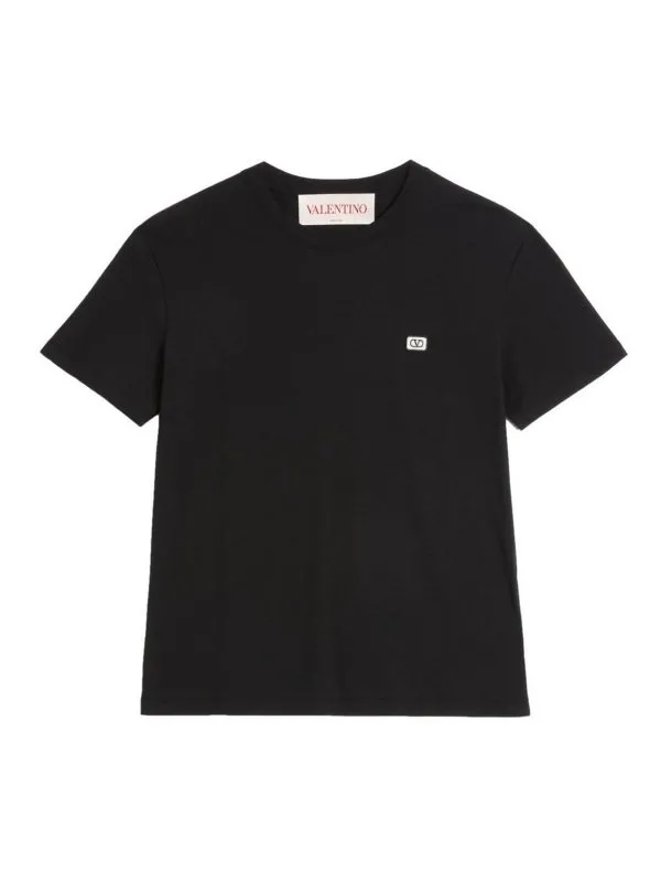 Valentino Garavani T-Shirt - Noir - Noir - Homme | VMG10VAQ80NO