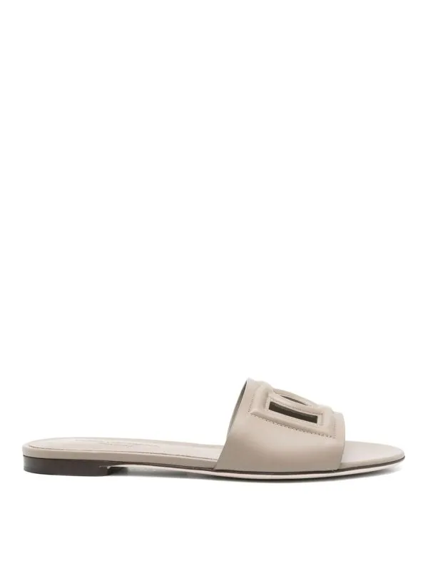Dolce & Gabbana Sandales - Gris - Gris - Femme | CQ0436AY3298I399