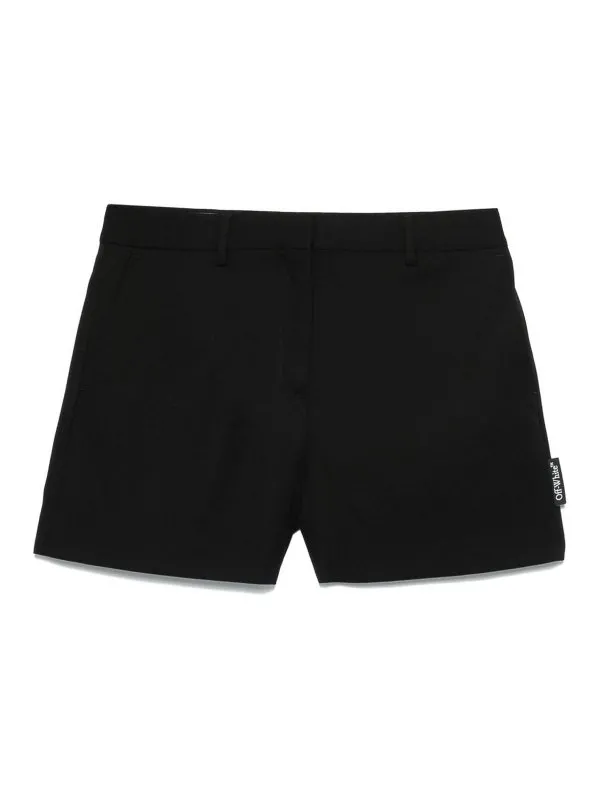 Off-White Short - Noir - Noir - Femme | OWCB05ES25FAB0011000