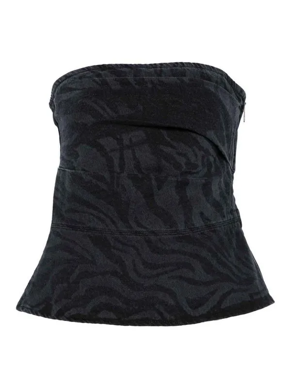 Rotate Birger Christensen Top - Noir - Noir - Femme | 114E11