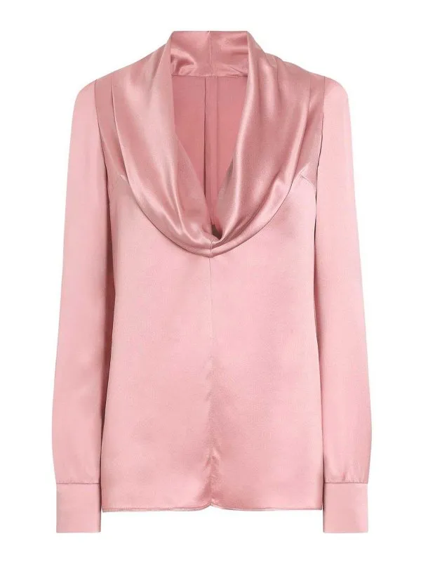 Dolce & Gabbana Blouse - Couleur Chair - Femme | F7AM0TFU1AUFB473