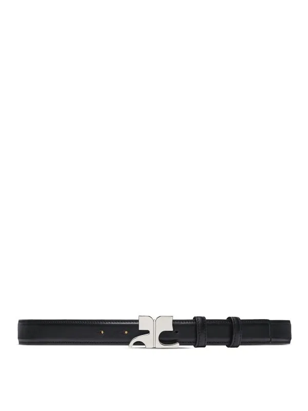 Courreges Ceinture - Noir - Noir - Femme | 125ACE020CR00659999