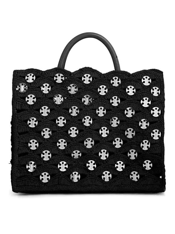 Rabanne Sac Cabas - Argent - Argenté - Femme | 25PSS0501NAT041M004