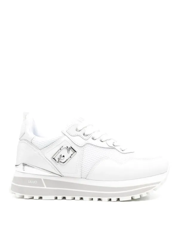 Liu Jo Baskets - Maxi Wonder - Blanc - Femme | BA5013PX6020111101