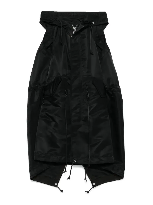 Sacai Gilet - Noir - Noir - Femme | 2507677BLACK | thebs.com