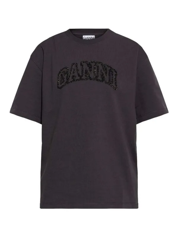 Ganni T-Shirt - Noir - Noir - Femme | T4095252 | thebs.com