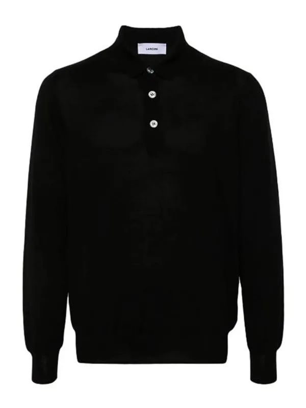 Lardini Polo - Noir - Noir - Homme | IVLPML38IV63040999