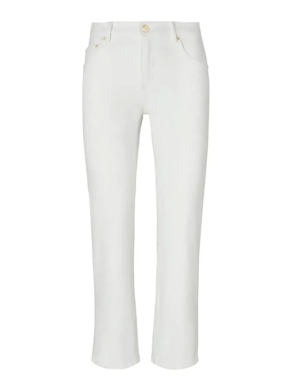 Tory Burch Jean Bootcut - Blanc - Blanc - Femme | 160607116