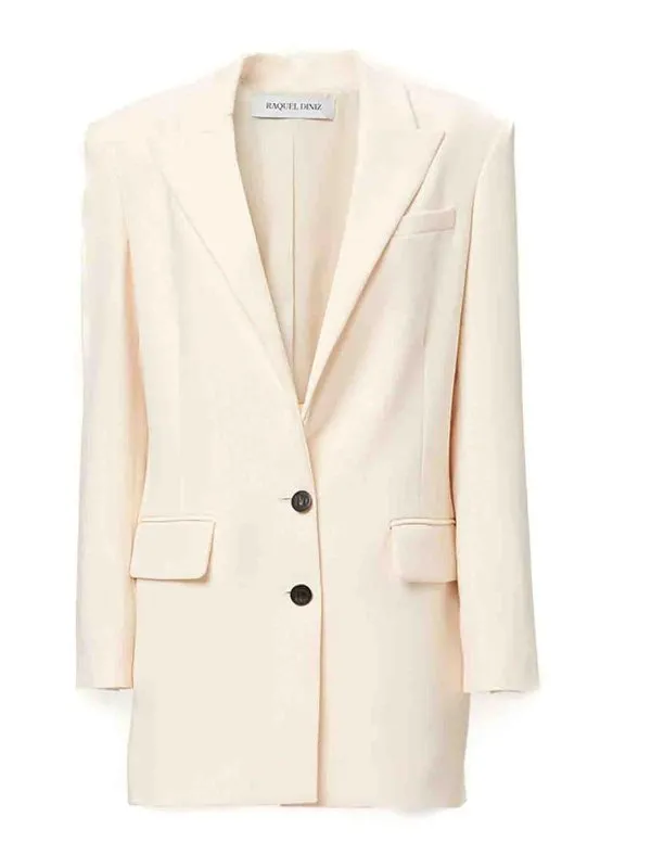 Raquel Diniz Blazer - Blanc - Blanc - Femme | PR20081001